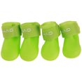 thumbnail image 2 of CAROOTU Pet Rain Boots Waterproof Anti-Slip Paw Protection Rain Snow Shoes for Small and, 2 of 6