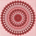 thumbnail image 1 of Ahgly Company Tapis d'Aire Intérieur Lavable à la Machine, Carré, Transitionnel, Rouge, 8 Pieds Carré, 1 of 7