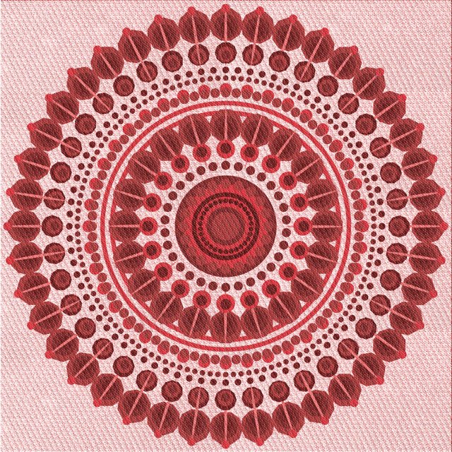 Ahgly Company Tapis d'Aire Intérieur Lavable à la Machine, Carré, Transitionnel, Rouge, 8 Pieds Carré