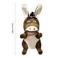 thumbnail image 3 of Plush Hand Puppet Donkey Lamb Panda  Soft Stuffed Animal Hand Puppet Toy For Storytelling Gift For Kids Adult, 3 of 8