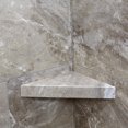 thumbnail image 3 of Palisade Vinyl Waterproof Corner Shower Shelf Venetian Marble, 3 of 7