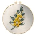 thumbnail image 1 of Amdohai Embroidery Kit for Beginners Cross Stitch Kits Include European Embroidery Special Clothe with Floral, 1 of 8