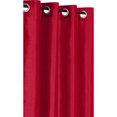 thumbnail image 2 of Safdie & Co. Curtain 2PK 84L Silk Look Red, 2 of 2