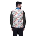 thumbnail image 3 of Atasi Flower Printed Wedding Jackets For Men Nehru Jacket Waist Coat For Wedding & Festive Season-Medium, 3 of 4