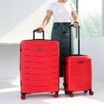 thumbnail image 2 of Air Canada Radius Hardside Luggage Set: 28 Inch Large Suitcase & Carry-On Luggage, 2 Pieces Suitcase Set with Wheels, 2 of 10