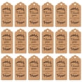 thumbnail image 1 of 100pcs Kraft Paper Gift Tags Gift Wrapping Labels Wedding Birthday Party Gift Wrapping Crafts, 1 of 8