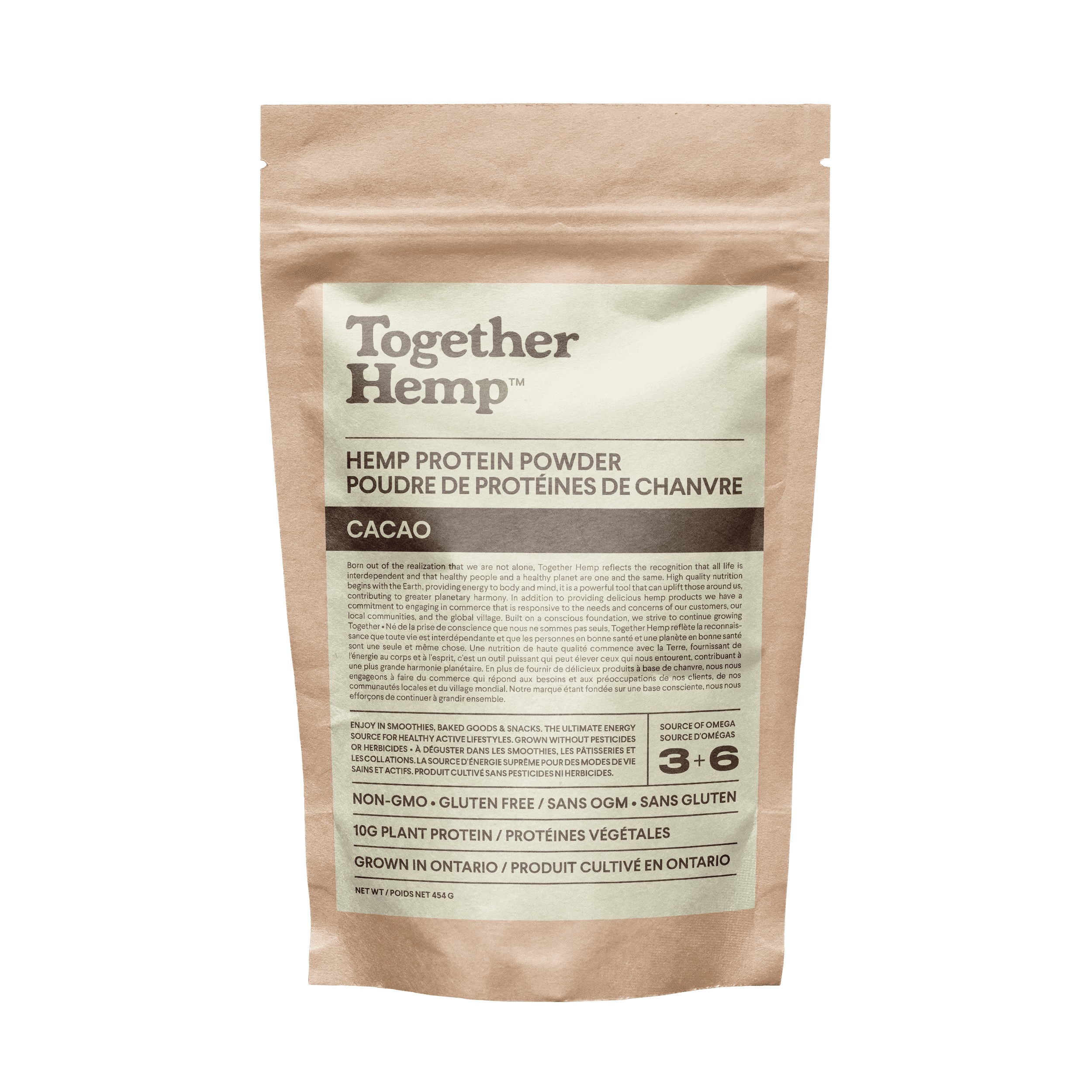 Hemp Protein Powder and Cacao