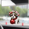 thumbnail image 4 of TopLLC 2PC Christmas Ideas Kittens Car Pendant Backpack Pendant license plate, 4 of 6