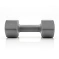 thumbnail image 2 of CAP, 15lb Neoprene Dumbbell, Cool Gray, Single, 2 of 4