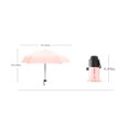 thumbnail image 3 of Kyusrd Summer Outdoor Patio Deals！Portable Windproof Compact Travel Umbrella LED Flashlight Handle Auto Umbrella With Reflective Tape Aluminum Alloy Umbrella, 3 of 7