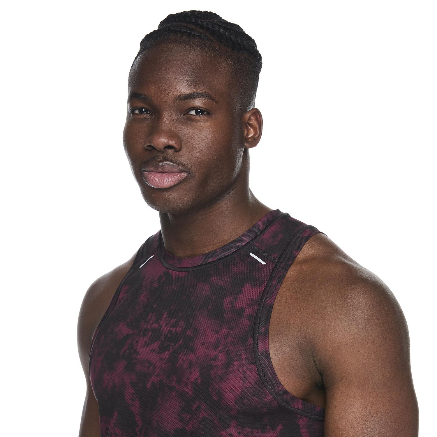 Débardeur de musculation en maille imprimée Athletic Works pour hommes
