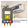 thumbnail image 2 of DY521 Digital Manifold Meter Refrigeration Vacuum Gauge Digital Pressure Temperature Tester Air Conditioning Tools ,Easy to Use, 2 of 7