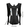 thumbnail image 3 of SSZMDLB Hydration Backpack, Polyester Water Backpack Hydration Pack for Hiking Running Biking Climbing, Lightweight Hydropack Running Backpack, 3 of 6