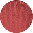 thumbnail image 1 of Ahgly Company Tapis d'Intérieur Lavables à la Machine, Carrés, Transitionnels, Rouges, 3 Pi Carrés, 1 of 7