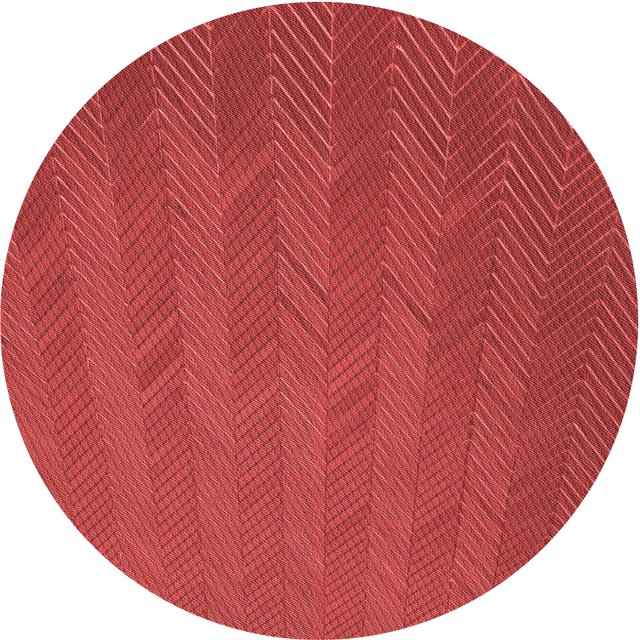 Ahgly Company Tapis d'Intérieur Lavables à la Machine, Carrés, Transitionnels, Rouges, 3 Pi Carrés