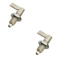 thumbnail image 4 of VONKY Stainless Steel L Type Indexing Plungers Fine Thread Locking Bolts Silver M10-5 2Set, 4 of 6