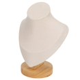 thumbnail image 1 of Necklace Holder Stand Organizer for Retail Store - Space Saving Clear Log Flannel PU Leather Necklace Display Holder Necklace Holder Necklace Holder Stand Necklace Display Holder, 1 of 8