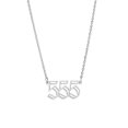 thumbnail image 3 of 1PCS Pendentif de Collier Numéro d'Ange Collier en Acier Inoxydable Plaqué Or/argent Bijoux Convenant aux Femmes, 3 of 8
