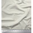 thumbnail image 1 of Soimoi Modal Satin Fabric Geometric Small Print Sewing Fabric Yard 42 Inch Wide, 1 of 3