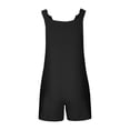 thumbnail image 3 of Soki Girls Summer Strap Short Jumpsuit Sleeveless Loose Overalls Cute Rompers Shorts Clearance, 3 of 4