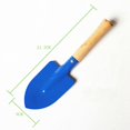 thumbnail image 3 of 3pcs Mini Metal Rake Shovel Trowel Set Garden Tools Set Kids Beach Sandbox Toy, 3 of 6