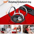 thumbnail image 5 of KOMI for Google Pixel 7 Case, Slim Fit Shockproof Protective Case for Pixel 7, Military-Grade Drop Protection with Ring Kickstand [Magnetic Car Mount Feature] Case for Google Pixel 7-Red, 5 of 5