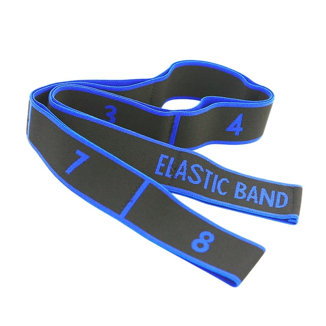 Lipstore Stretch Band Exercise Band Elastic Band for Training Fitness Stretching Blue