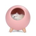 thumbnail image 1 of Famelof Cute Touch Dimming Kitten Night Light Bedside Charging Lamp Decor (Pink), 1 of 7