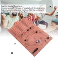 thumbnail image 3 of Tableau de Baseball, Jeu de Table de Bataille de Baseball Portable Facile à Apprendre avec Billes pour Réunions de Famille, 3 of 7
