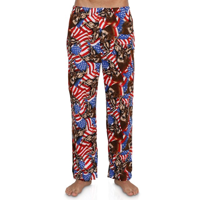 Pantalons de Détente Pyjama pour Hommes à Imprimés Amusants Boxeurs de Nuit