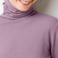 thumbnail image 4 of DPTALR Blouse pour Femmes à Col en R, Manches Longues, Coupe Ample, Couleur Unie, 4 of 5