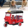 thumbnail image 1 of Tricycle Thaï à Rétrofriction, Modèle de Voiture Tuk-Tuk en Alliage avec Motif, Jouet Véhicule Rétro pour Enfants de 3 Ans et Plus, Voiture à Rétrofriction Facile à Utiliser pour le Jeu et la Collection des Enfants, 1 of 7