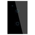 thumbnail image 2 of 1/2/3/4 gang TUYA WiFi Smart Touch Switch Home Wall Button for Alexa and Google Home Assistant Wall mounted glass panel touch light switch, 2 of 7