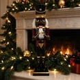 thumbnail image 4 of Holiday Time 15INCH Wooden Nutcracker with Drum Decor, 4 of 5