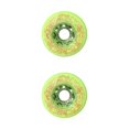 thumbnail image 2 of Dalazy 2piece Silent Grip And Enhanced Support - Inline Roller Skate Wheel For Freestyles Scroll Enhanced green 76mm 2Set, 2 of 6