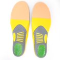 thumbnail image 4 of Semelles de Chaussures Absorption des Chocs Absorption de la Sueur Soutien de la Voûte Plantaire Inserts de Chaussures pour Basketball Course, 4 of 6