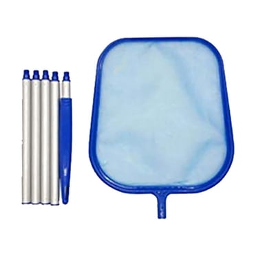 Filet d'Écumoire Filet Fin Râteau à Feuilles Filet Cadre Filet Écumoire Nettoyeur Outil de Piscine Filet Fin d'Écumoire Filet d'Écumoire Filet d'Écumoire avec Perche Écumoire à Feuilles pour Piscine