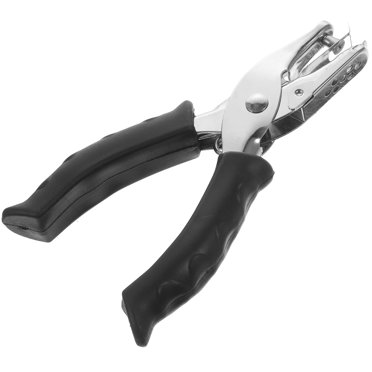 Milisten Perforatrice de Trous Portable Perforatrice de Cartes de Bureau Perforatrice de Papier Multifonction Accessoire pour la Maison