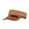 thumbnail image 2 of Fashion Women Solid Color Sun Protection Topless Transparent Baseball Visor Cap, 2 of 2