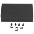 thumbnail image 1 of Aluminum Alloy Electric Box Power Amp Project Case Split Enclosure 58x110x200mm Matte Black, 1 of 14