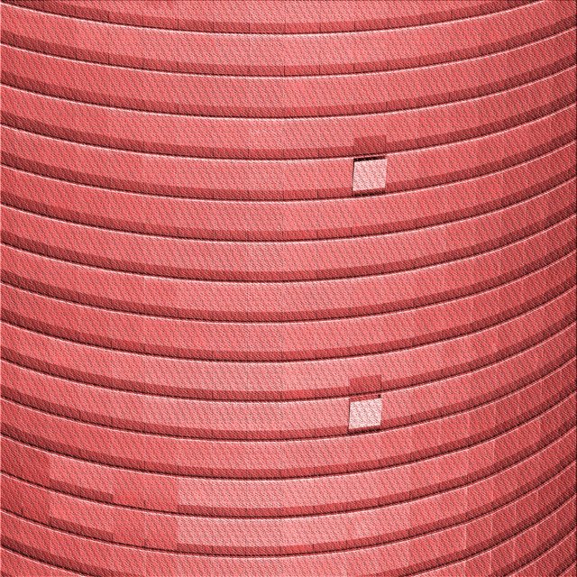 Ahgly Company Tapis d'Intérieur Lavable en Machine Carré Rouge, 6 Pieds Carré