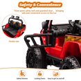 thumbnail image 3 of BeesClover 24V 2-Seater Ride On Car for Kids, Electric Truck with Remote Control, 4x45W Motor, Battery Powered with Switchable 4WD/2WD, LED Headlights and Music Player, 3 of 9