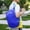 Blue, variant on Foldable Backpack for Travel Outdoor Sports Lightweight Daypack Large Capacity Water Repellent Hiking Carry On