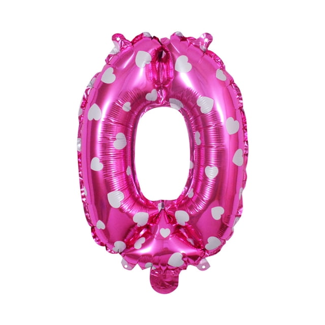 fastboy Easy Letter Birthday Party Decorations Balloons For Flexible And Practical Party Planning Durable Pink,0 16 inch