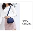 thumbnail image 4 of Chmadoxn Organisateurs et Rangement de Garde-Robe, Organisation et Rangement, Bacs de Rangement, Contenants de Rangement Sac Bandoulière Femme Nylon, Sac à Main pour Dames Mini Portefeuille à 3 Couches à Fermeture Éclair Sac à Bandoulière Sac à Main en Similicuir, 4 of 5