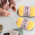 thumbnail image 1 of Milk Cotton Yarn for Crochet - Hand-Woven DIY Gradient Sections Dyed Baby Wool, Knitting & Craft Supplies (50g), 1 of 6