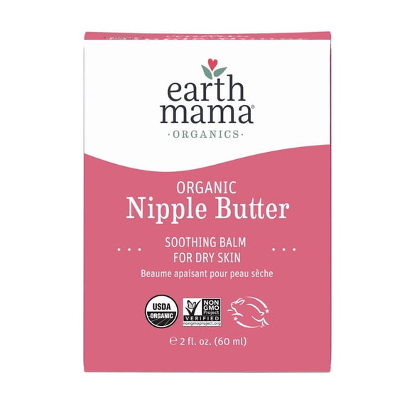 Earth Mama Herbal Organic Nipple Butter for Breastfeeding