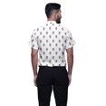 thumbnail image 3 of BESTMAN Chemise Décontractée pour Homme à Manches Courtes, Coupe Ajustée, en Coton, à Boutons, 3 of 5