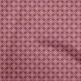 thumbnail image 1 of oneOone Polyester Spandex Purple Fabric Geometric Craft Projects Decor Fabric Printed By The Yard 56 Inch Wide, 1 of 4