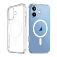 thumbnail image 1 of [PST] Étui pour iPhone 16 Plus, Étui Arrière Hybride en TPU avec Recharge Sans Fil Magnétique (Compatible MagSafe), 1 of 4
